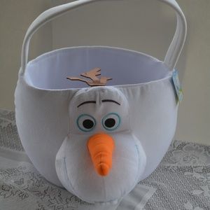 NEW Disney Mickey Mouse Halloween Trick or Treat Easter Plush Bucket Bag Basket